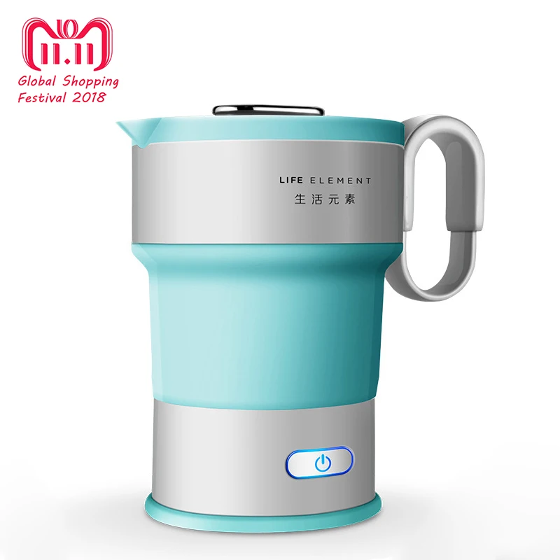 240V Portable Electric Kettle Folding Travel Silicone Kettle Camping Water Boiler Tea Kettle Home Mini Kettle 240V Portable Electric Kettle Folding Travel Silicone Kettle Camping Water Boiler Tea Kettle Home Mini Kettle