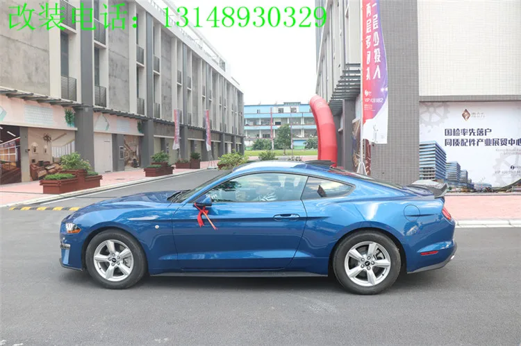 Подходит для Ford Mustang 18 углеродное волокно автомобиля Топ Ветер плавник акулы плавников антенны украшения ветер нож air нож