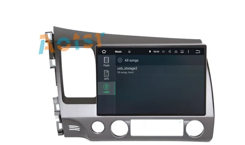 Sale 10.1"The Newest Octa Core Android 8.0 Car No DVD Player Radio GPS Navigation Unit For Honda Civic Sedan 2007 2008 2009 2010 2011 10