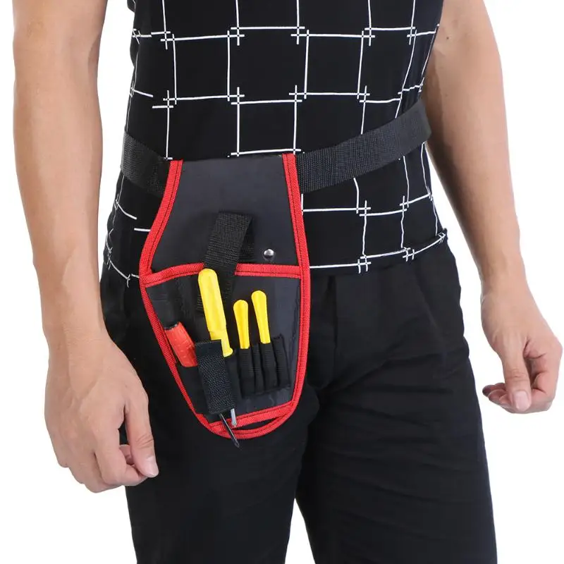 

12 V 18 V Rechargeable Electric Drill Pocket Screwdriver Kit Bag Waist Band Pockets for Tools Storage Bag Organizer Home Storage