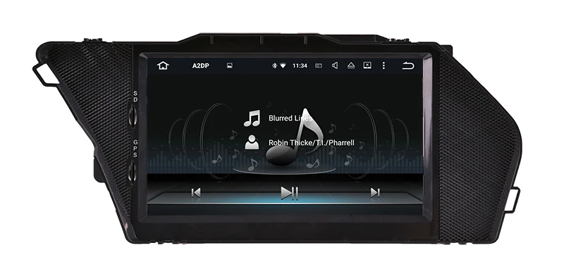 Clearance 7" Android 8.1 Car Multimedia Player GPS Navigation for Mercedes Benz GLK X204 2008-2013 with BT DVD SD USB AUX WiFi 4Core 2+16G 3