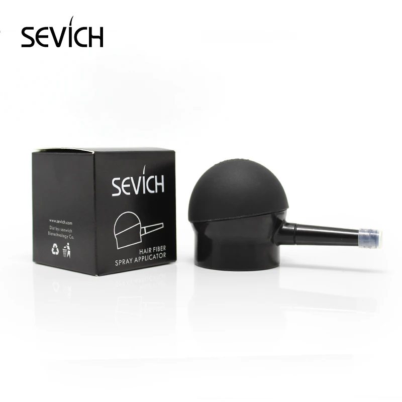 Sevich 3 шт. бутылка 25 г+ насадка насос аппликатор+ специальная расческа волосяная линия продукты для выпадения волос строительное волокно порошок утолщаются