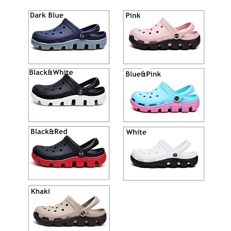 A Mens Shoes Men Sandals 2019 crocse Clogs Sandalias Hombre homem Shoe croc Sandles Beach Sandals Men Shoes for Summer Big Size