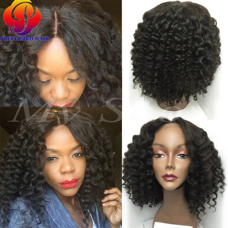 100 Indian Natural Hair Full Lace Wigs Curly Bob Hair Styles Lace