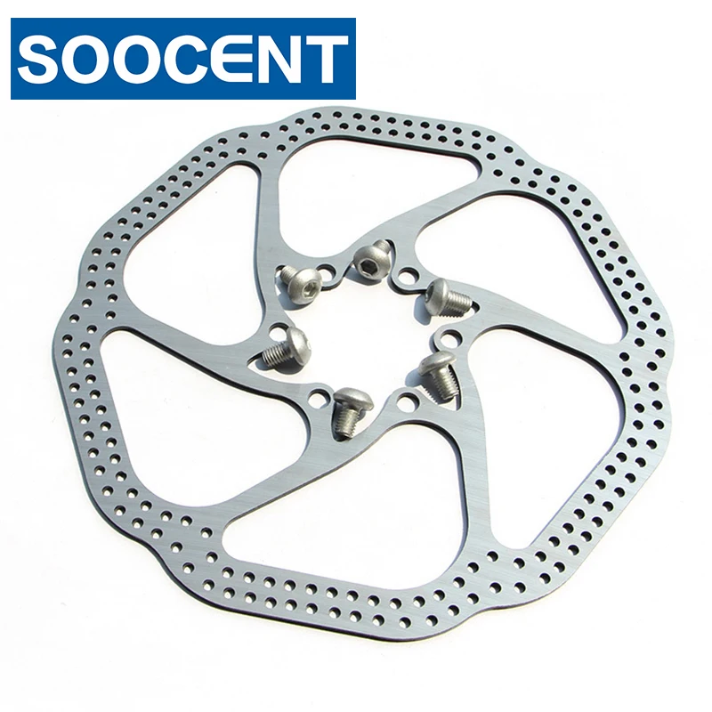 

Brake Rotors 160mm 6 inches Disc 2PCS 12 Blots for AVID BB5/BB7 MTB