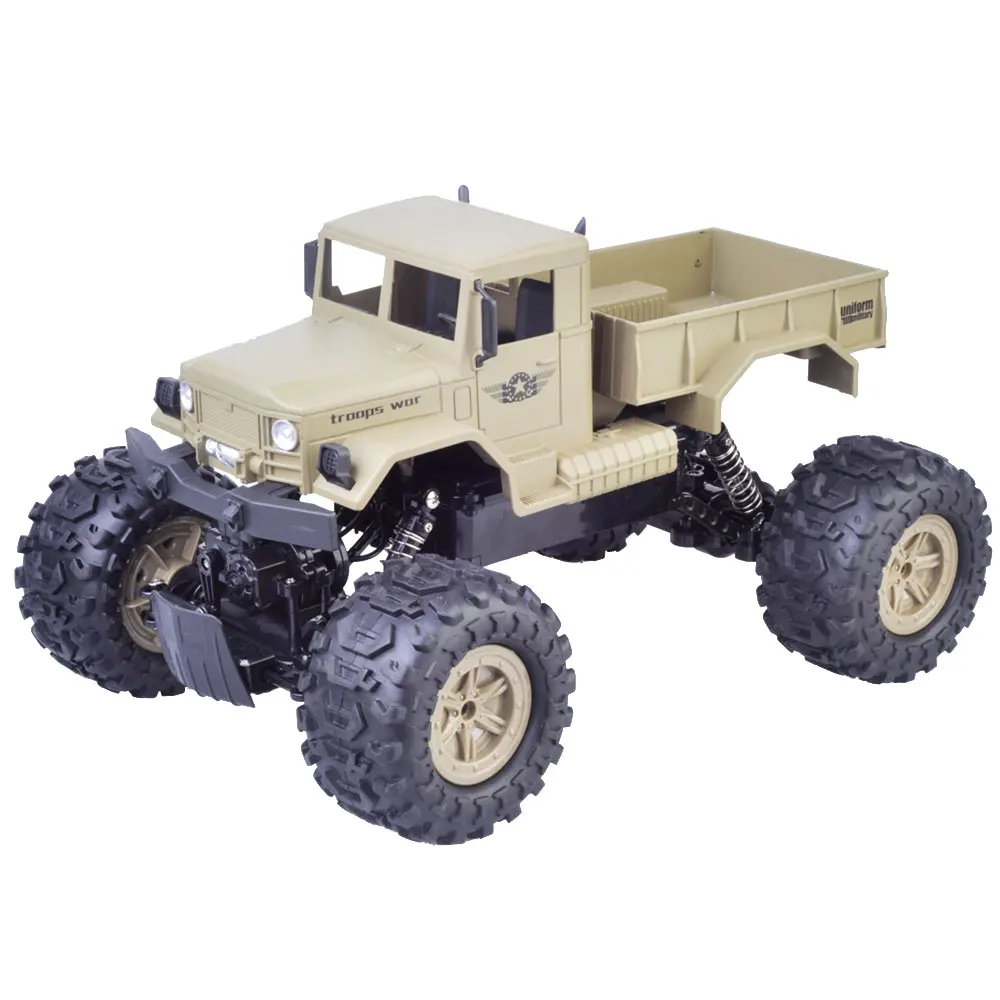 

1:12 Scale Waterproof 4WD RC Crawler Off-Road Climbing Car Desert Car 2.4GHz Wireless Remote Control Toys Desert Truck Car RTR