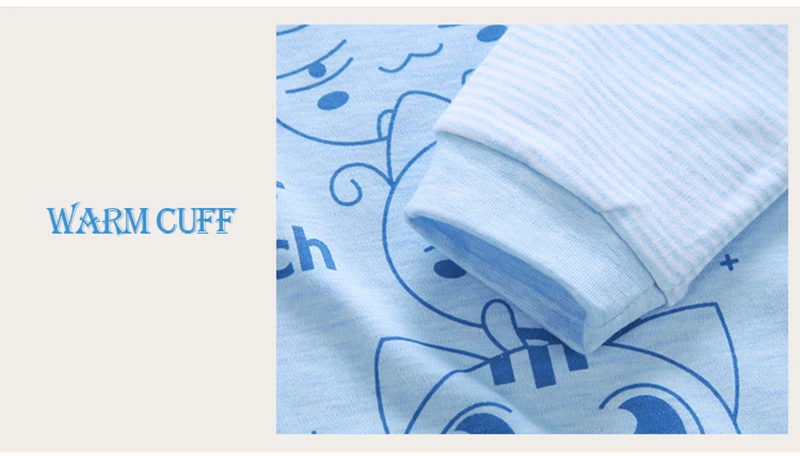Cotton Infant Baby Clothes Sets Kids 2017 Autumn Winter Long Sleeved Pajamas Charater Pattern Baby Suits For 0-2 Years CL1500 (8)
