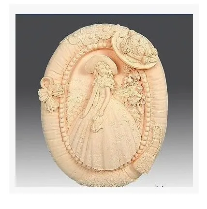

New Graceful Girl Craft Art Silicone Soap mold Craft Molds DIY Handmade soap molds