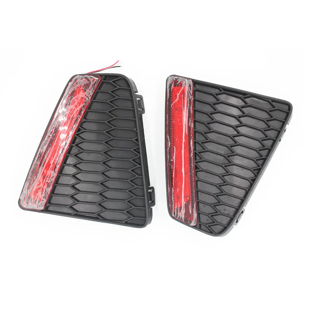 

Rear Bumper Reflector Light for Honda 2014-2015 New Fit Jazz LED Car styling Red Fog Parking Warning Brake Light Stop Tail Lamp