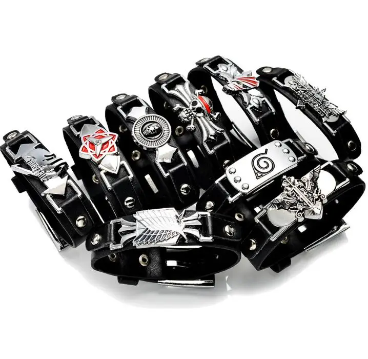 1 шт. новый мультфильм Аниме подарок атака на Титанов Konoha Sharingan Черный Дворецкий