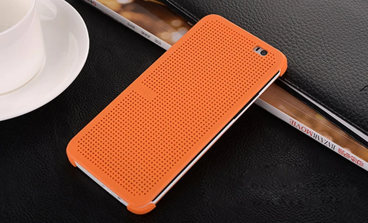 Для 2015 HTC One E8 с функцией автоматического сна Новый чехол ультра тонкий флип в
