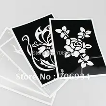 50 шт./лот татуировки шаблон Трафареты тату для Средства ухода за кожей Книги по искусству живопись татуировка Pictures Водонепроницаемый Mix большой Размеры