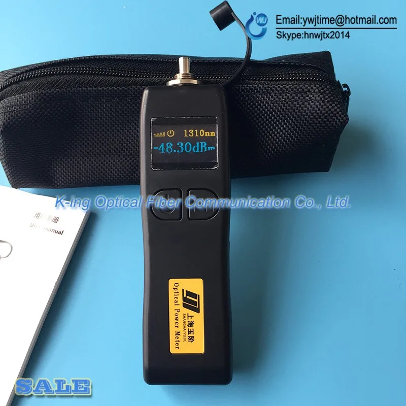 

Free Shipping YJ-320C -50~+26dBm Handheld Mini Optical Power Meter