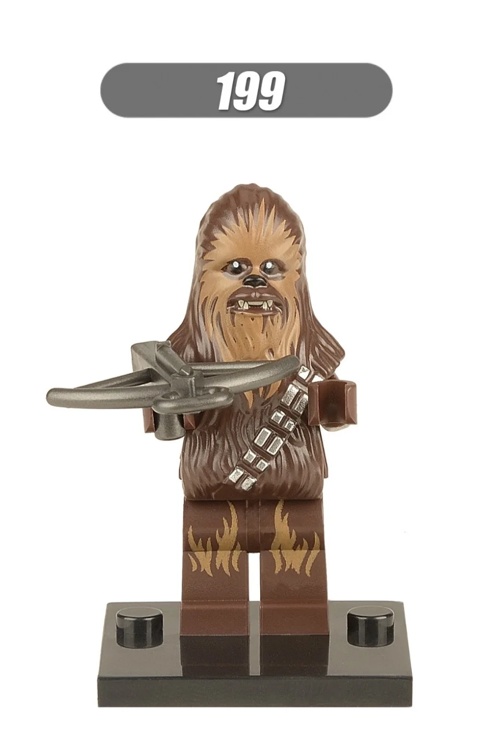 

GUSUG 10PCS XH199 Chewbacca The Force Awakens Kylo Ren R5-D4 TIE Pilot Building Blocks Bricks Children Gift Toys