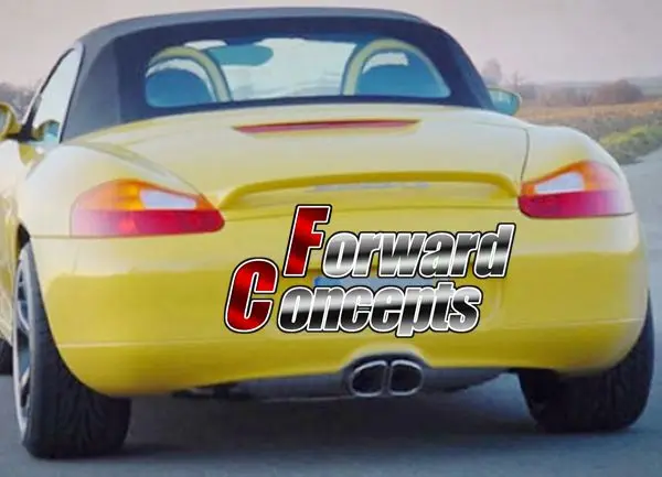 

PAINTED 97-04 BOXSTER 986 SPORT SPORT REAR WING TRUNK SPOILER