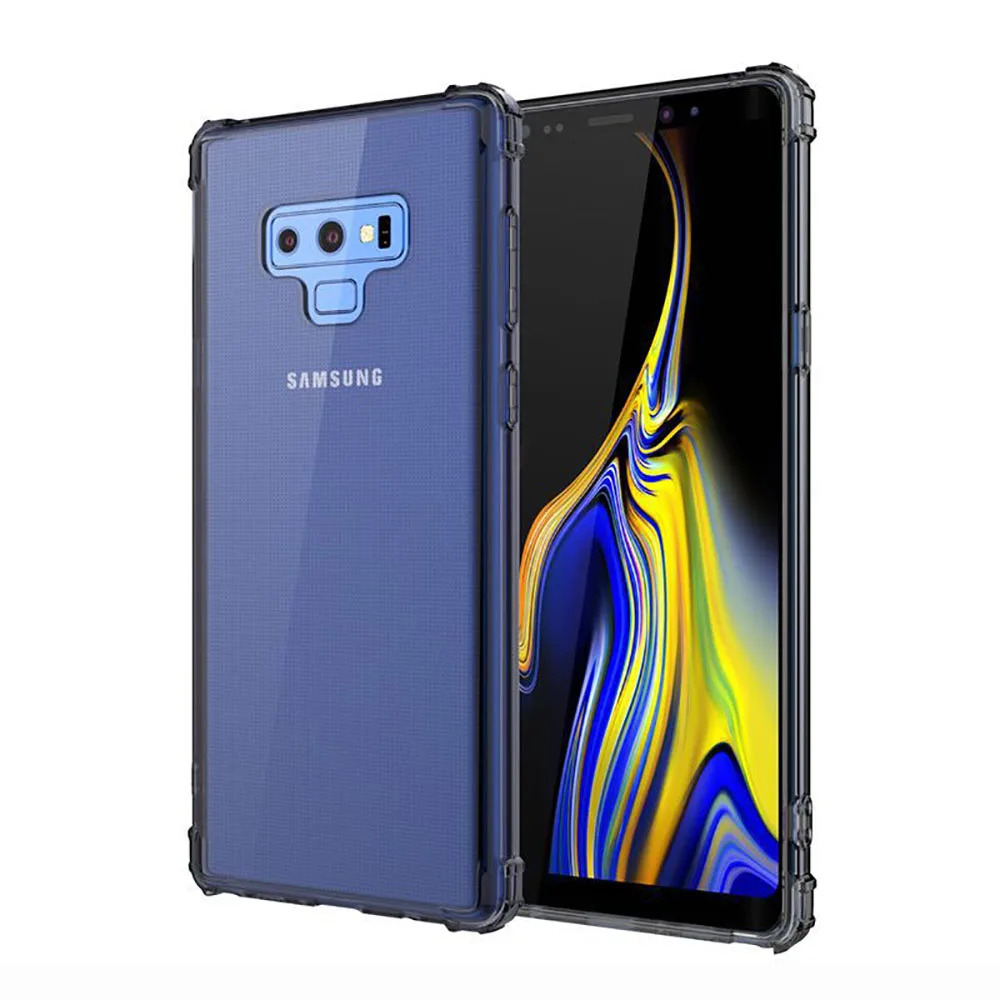 TPU1161 Samsung Galaxy A7 A9 A5 2018 2017 A8 A6 Plus  Four angle Airbag Anti fall Mobile Shell Explosion Transparent For Note 9 Cover (8)