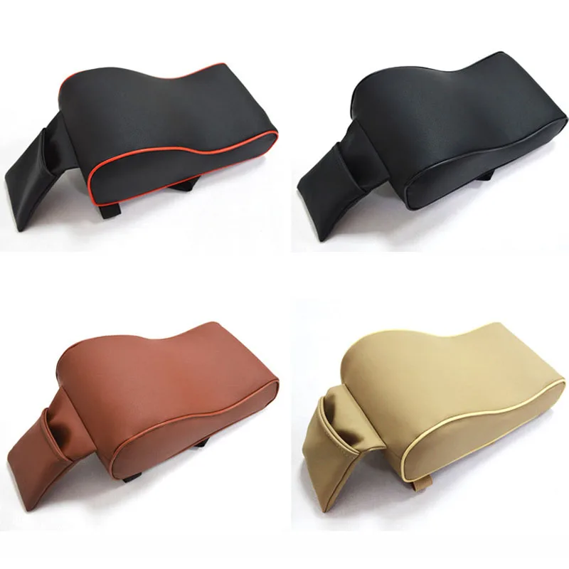

CHIZIYO Universal Car PU Leather Armrest Box Mats Car Interior Armrest Pad Set Central Arm Hand Box Pad Armrest Top Mat Liner