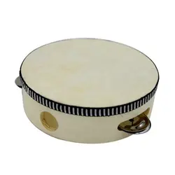 Игрушечный музыкальный инструмент музыкальные инструменты Тамбурин барабан детские развивающие бубен круглый ударные для детские