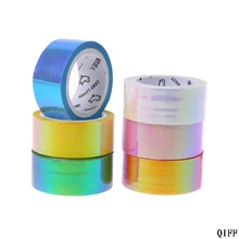 Прямая поставка художественная гимнастика украшение голографическая RG призматическая Блестящая лента обручи палка APR28