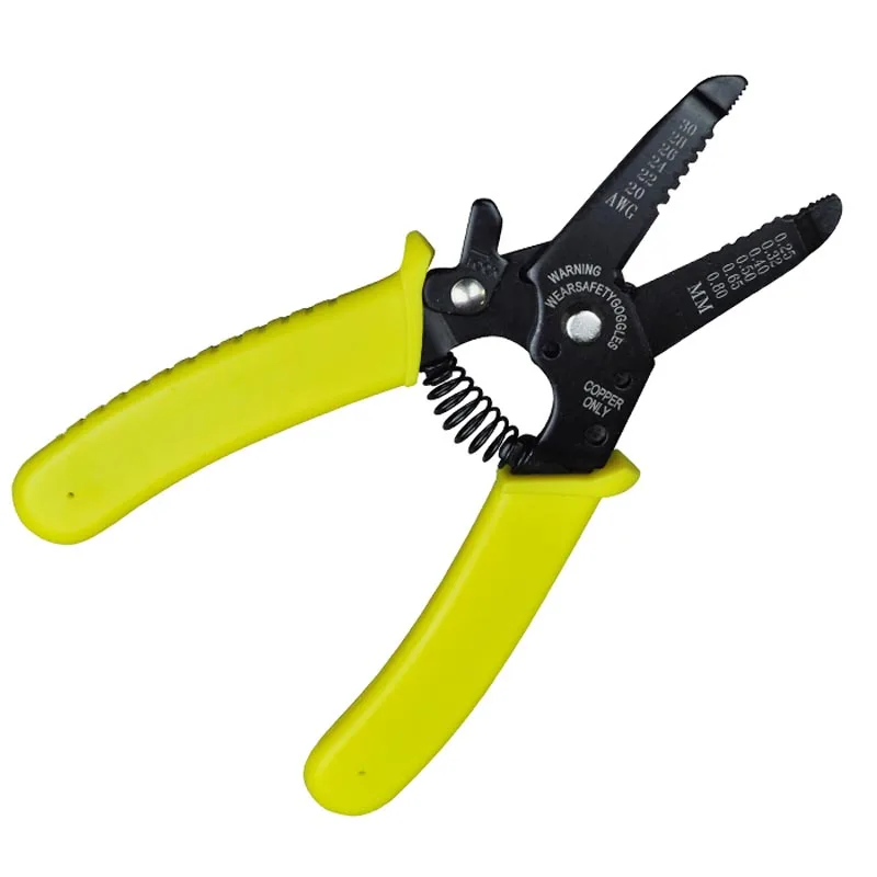 

WL-5023 0.25~0.8mm Wire Stripper Cutter Clamp Carbon Steel Cable Cutter Hand Tool Repair Tools Pliers Cable Stripper