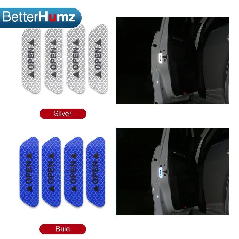 Betterhumz для BMW e90 f30 e60 f10 Универсальный 4 шт./компл. Светоотражающая флюоресцентная