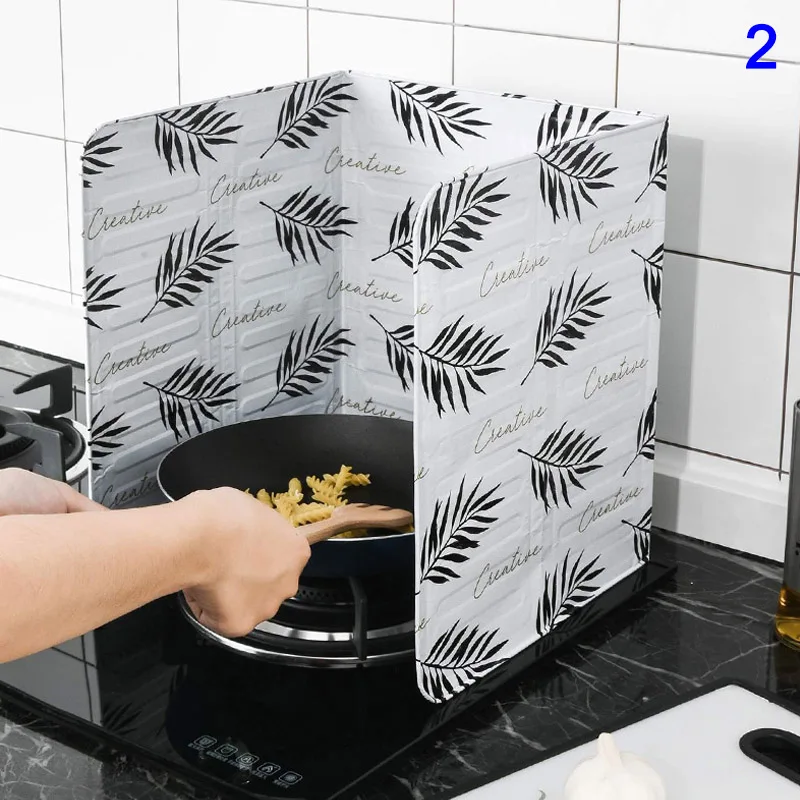 1 шт. масло брызговик перегородка алюминиевая фольга пластина инструмент для кухни приготовления пищи дома HUG-предложения