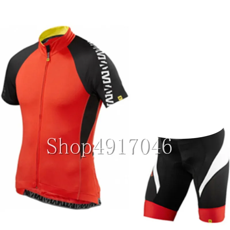 Mavic Новое Велосипедное Джерси Мужская велосипедная одежда Ropa Ciclismo велосипедные Джерси шорты набор MTB Топ велосипедные рубашки быстросохнущая