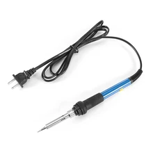 Электрический паяльник Регулируемая температура 60 Вт 85-265 в ремонтный инструмент с США/ЕС Разъем для электроприборов