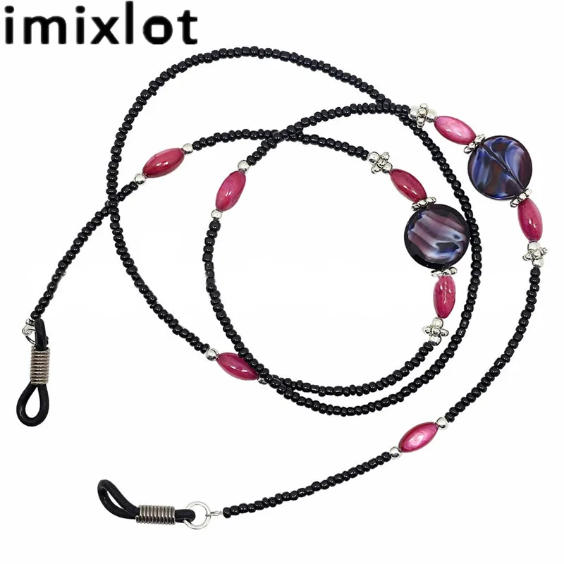 

Imixlot Simple Vintage Casual Beaded Eyeglass Eyewear Accessories Beautiful Sunglasses Reading Glasses Chain Neck Holder
