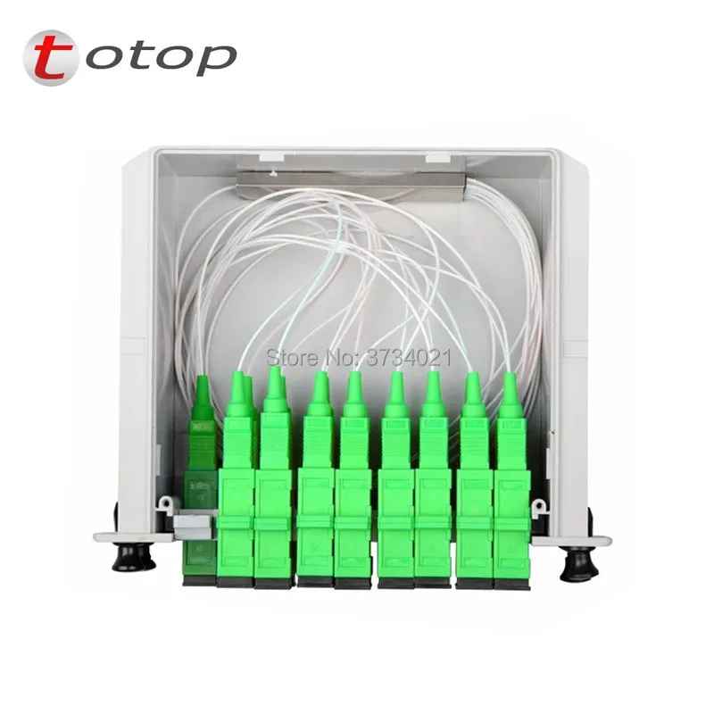 

FREE SHIPPING SPLITTER FIBER OPTIC SC APC 1X16 LGX BOX CASSETTE CARD INSERTING SC/APC PLC SPLITTER