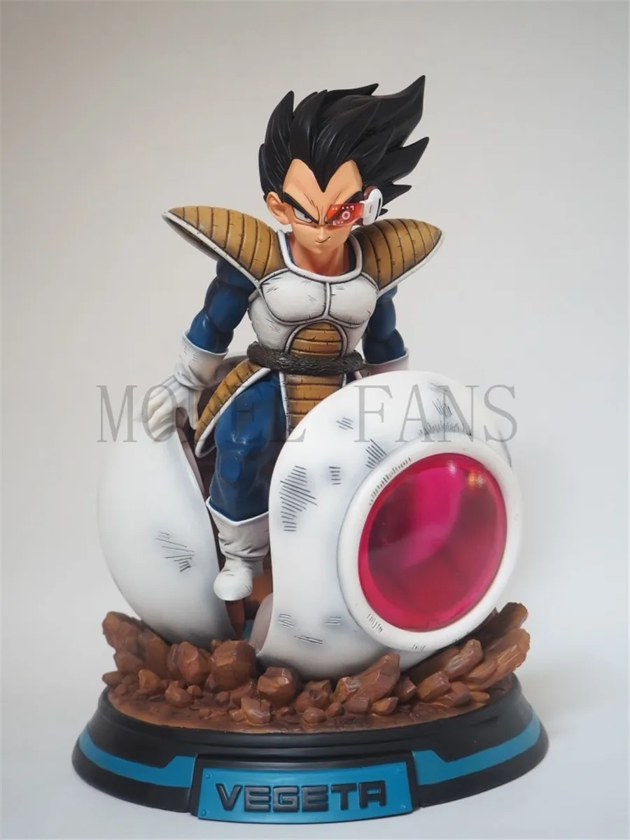 Модели вентиляторов Dragon Ball КО Версия MRC черные волосы космический корабль Вегета gk смолы статуя фигура игрушка для коллекции