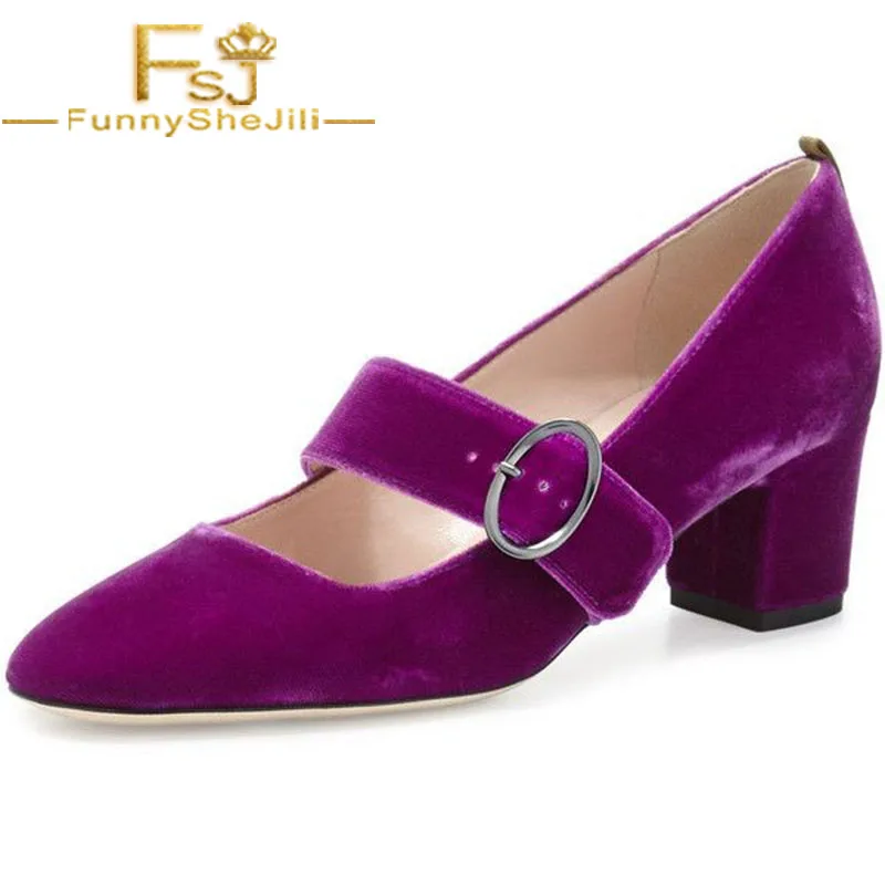 purple mary janes