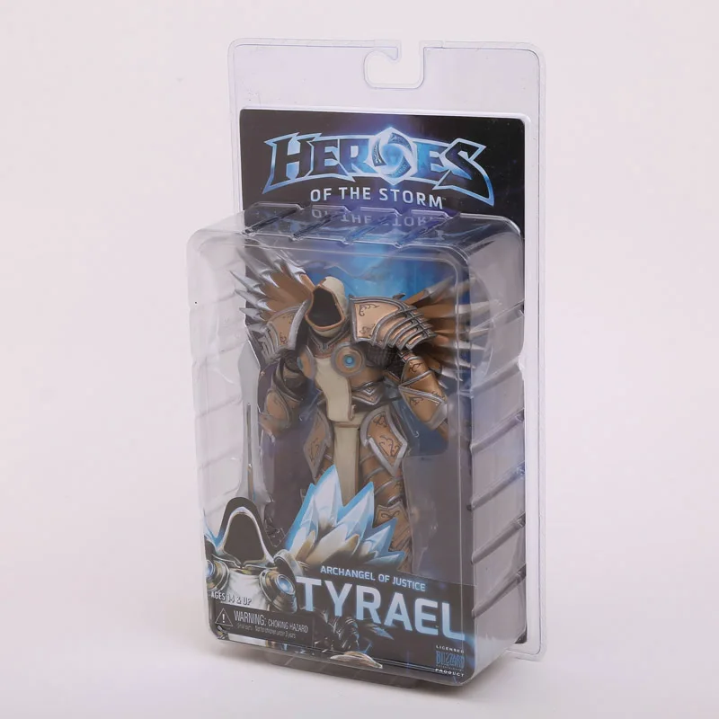 NECA &quotHeroes of The Storm&quot Tyrael PVC фигурка Коллекционная модель игрушки 7 &quot18 см|Игровые