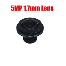 DIY 5Megapixel HD 1.7mm 185 Degrees Fish Eye Wide Angle View Board Lens 5MP 1/2.5″ M12 CCTV / IP Camera Free Shipping