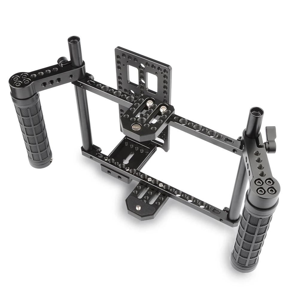 

CAMVATE Director's Monitor Cage Kit with Mounting Plate C1740