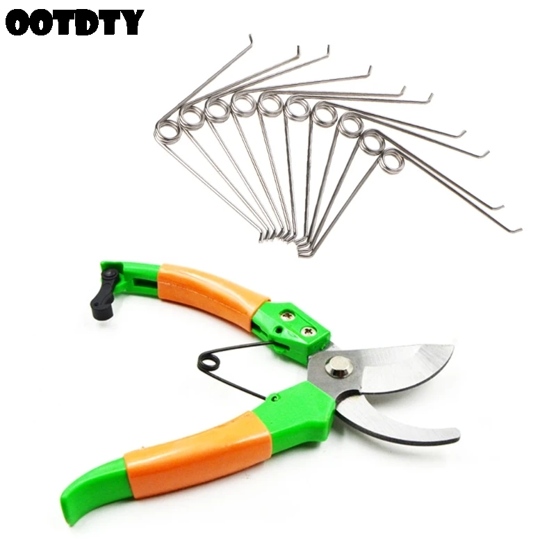

10Pcs/Set Quality Steel Compression Spring Gardening Scissors Accessories Tool