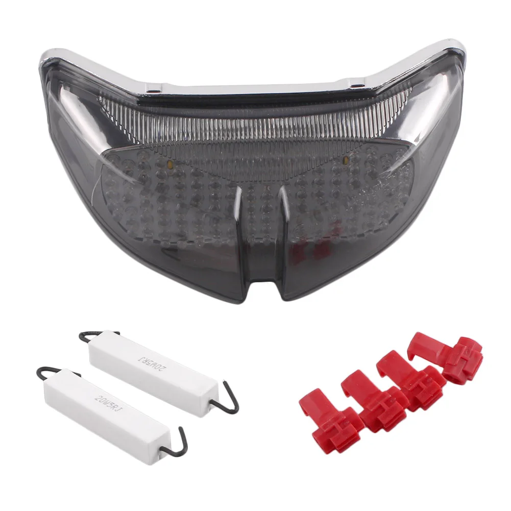  E-Mark Motorcycle Integrated LED Rear Tail Brake Light Turn Signal Stop Lamp Taillight For YAMAHA F - 32871285322