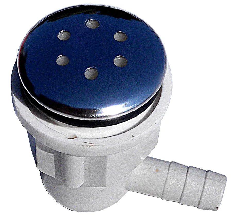 

Bathtub spa stainless steel Air bubble jet with Chrome plating, air blower 6hole air nozzle 7112