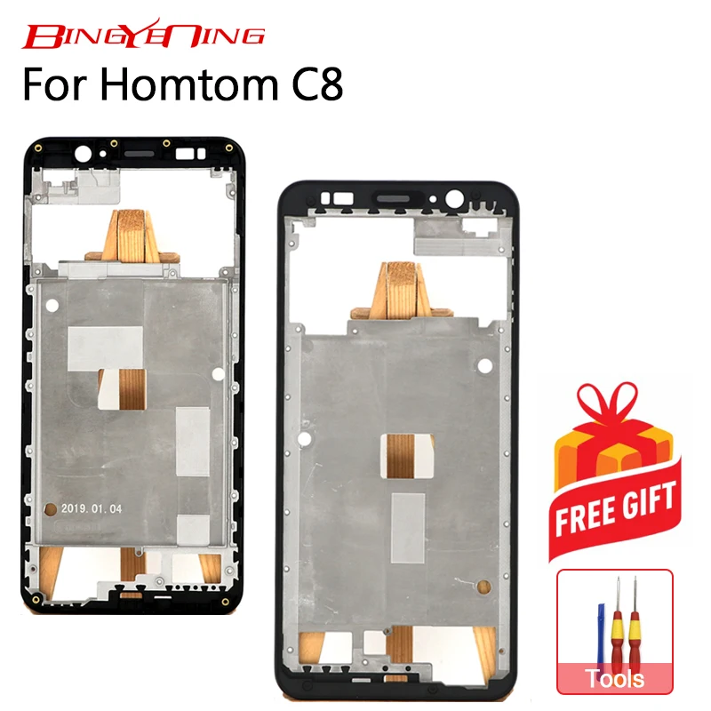 

BingYeNing High-quality New Original Front Frame For 5.5 inch Homtom C8 Front Housing Cover Case Assembly Replacement