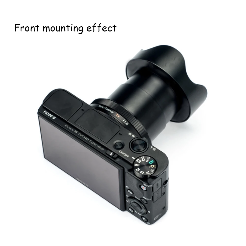 JINSERTA 46 мм УФ-фильтр+ бленда+ переходное кольцо для sony RX100 M1 M2 M3 M4 M5 камера sony RX100 серия Аксессуары для камеры