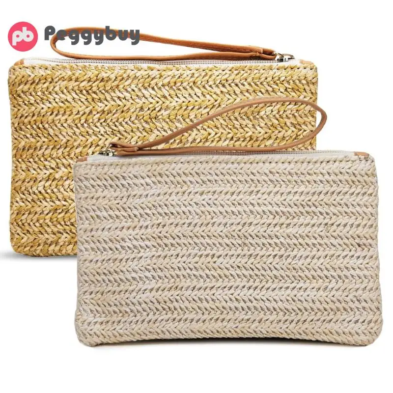 small woven purse