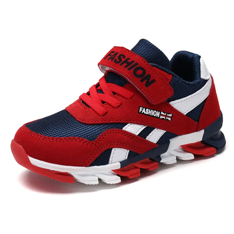 

2019 Spring Autumn Boys Shoes Fashion Brand Children Shoes Training Breathable Kids Sneaker Outdoor Sports Casual Boy Shoes 118