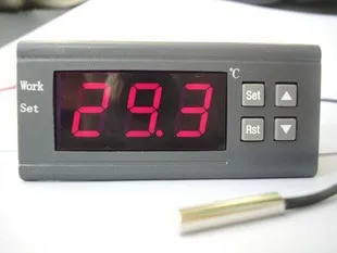 12 v/24 v/110 v-220 v Цифровой микрокомпьютер интеллектуальный термостат контроллер температуры 10 a