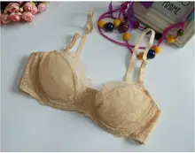Underwear Women Lace Thin Cotton Cup Underwire Bra Side Sexy Bras For Women Push-up Bra trendy push up spaghetti strap underwire lace bra set for women