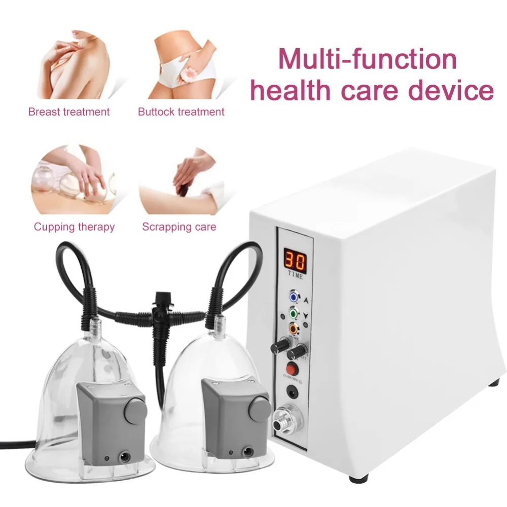 Factory price CE approved Vacuum Therapy Machine Breast cup Enhancement sucking Nursing lifting buttocks device hot sale