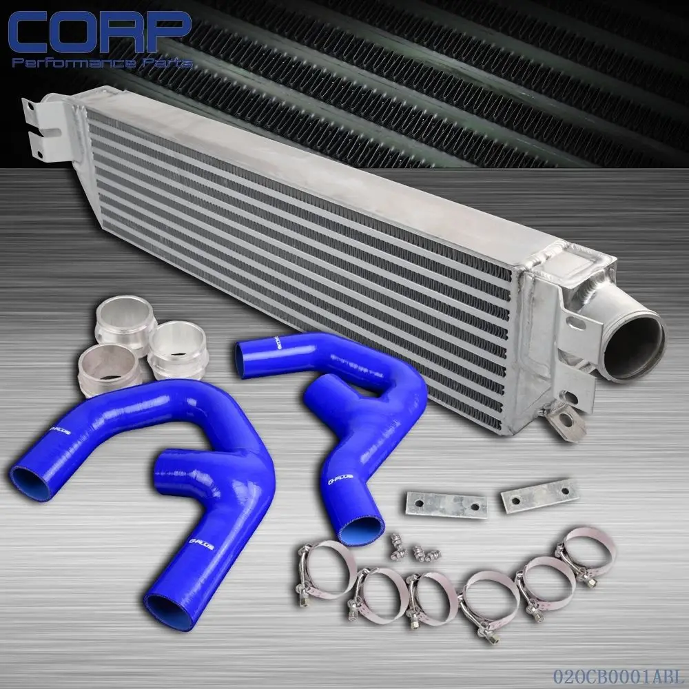 Twin Intercooler Kit For VW GOLF MK5 MK6 GTI FSI JETTA 2.0T A3 Turbo