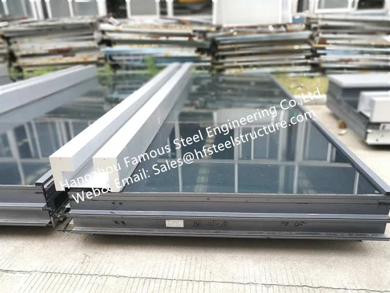 unitized glass curtain wall modular facade