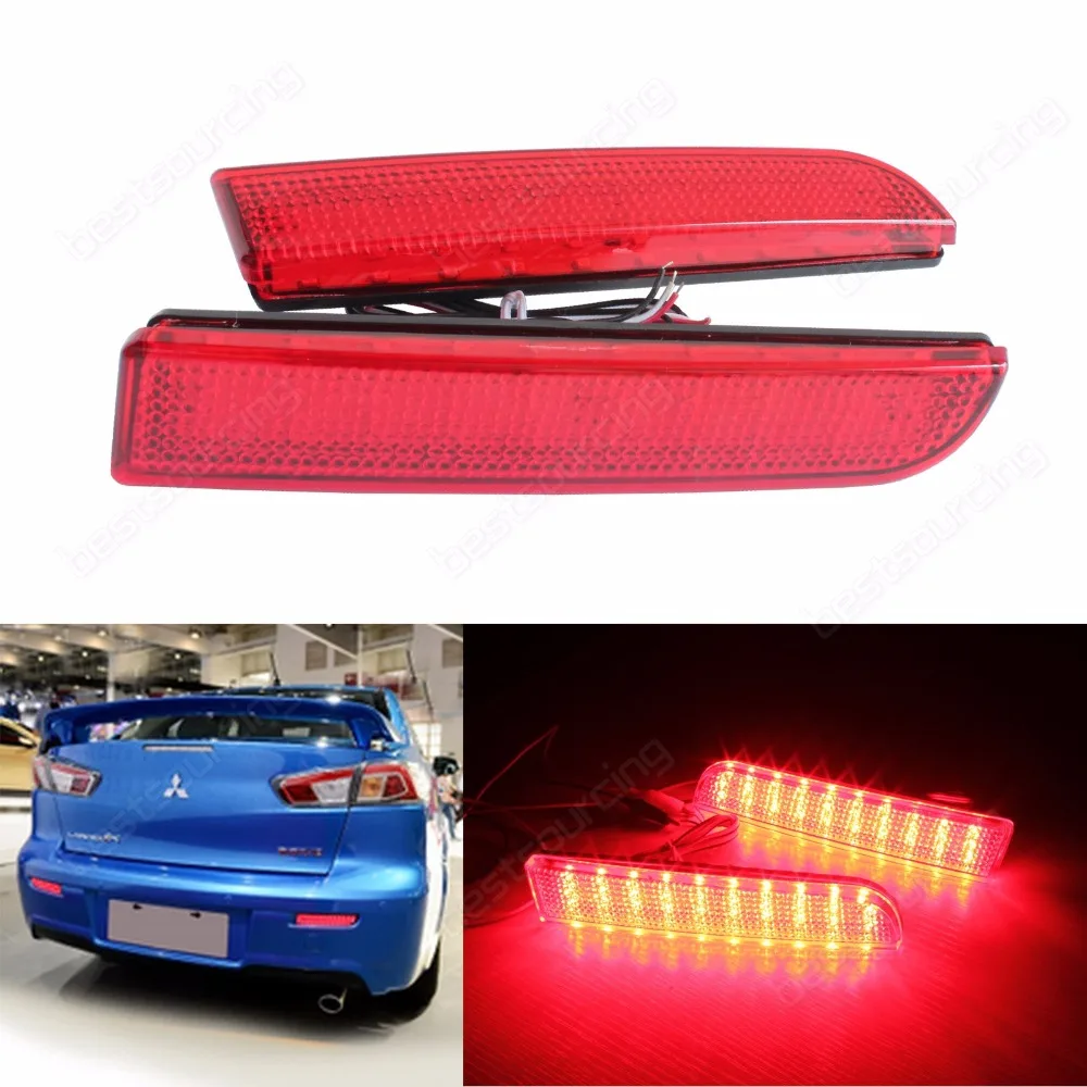 Lancer x led фары