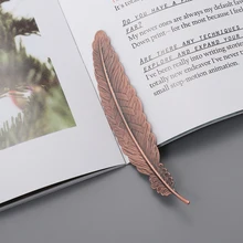 Винтажная страница милый, симпатичный книга школьные маркеры поставки металлическая Закладка-перо в китайском стиле Вечерние подарки