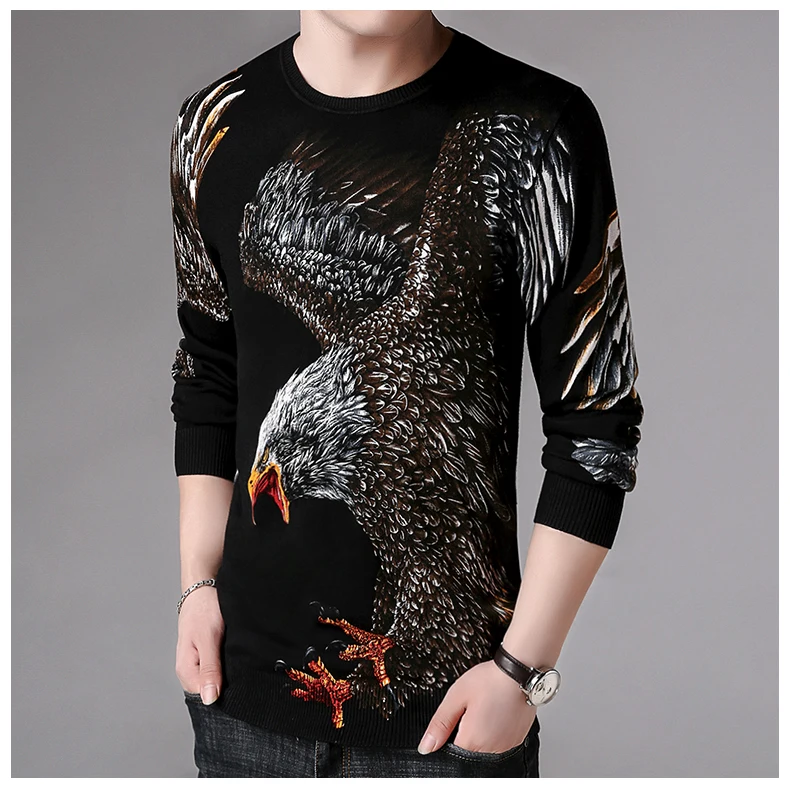 Sweater For Man Men's Autumn-Winter Sweaters Erkek Kazaklar Men Sweater Fashion Slim Fit Knitwear Tiercel Pullovers Male Jumper  (14)